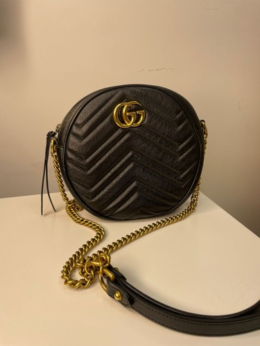 Gucci marmont round shoulder - round,