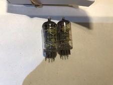 Pair  Mullard ECC83 valve Tube