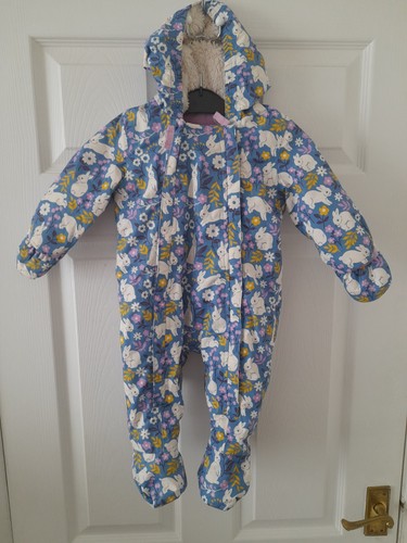 Baby boden rabit - pattern, blue