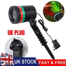 Christmas Moving Laser LED Projector Light Xmas Party Outdoor RGB Landscape Lamp