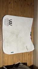 White Dressage Square / Saddle Pad / Numnah