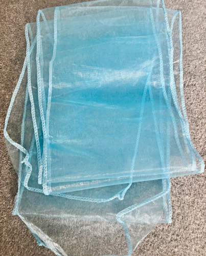 Blue organza chair - x, sash
