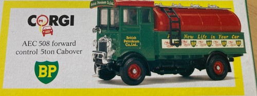Corgi diecast model truck - model,