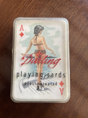 Darling pin playing cards - pin, up