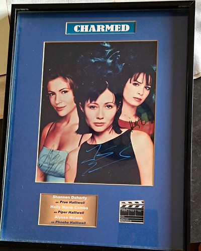 Charmed framed signed - charmed,