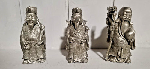 Vintage chinese lu and - fu,,