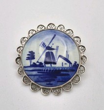 Vintage 835 Silver Delft