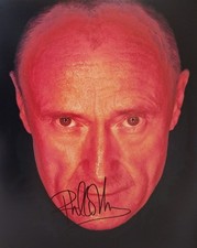 Phil Collins Genesis Signed