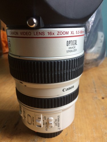 Canon video lens16x - canon,