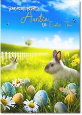 Doodlecards Auntie Easter Card