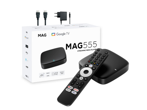 Infomir mag 555 wifi - mag, box