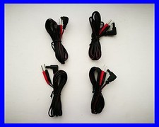 2x Pair(4 Leads) Standard TENS EMS Machine Lead Wires Cables,TPN 200, TPN 300