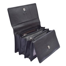 Womens Genuine Leather Black