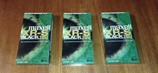 Maxell S-VHS Video Tapes, XR-S BLACK 180, 3 off