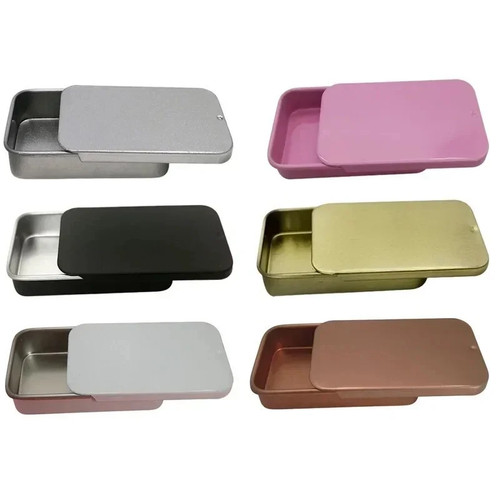 Metal rectangular empty hinged - rectangular,