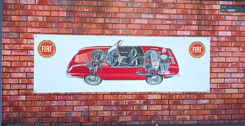 Fiat 850 spider sport cutaway - 850,