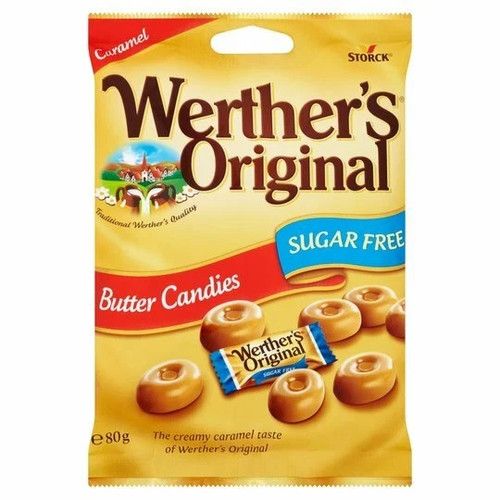 Werthers original sugar free - sugar,