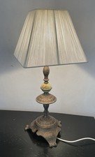 Vintage Onyx And Brass Effect