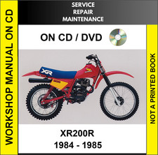 Honda xr200r 1984 - xr200r, 1985