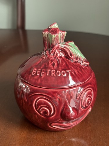 Sylvac beetroot face pot - sylvac,