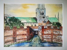 Framed Watercolour Painting