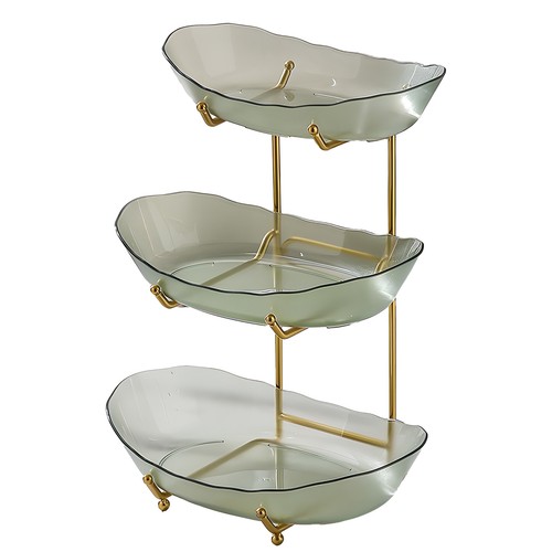 Tier acrylic fruit basket - 3-tier,