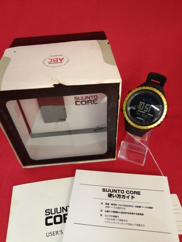 Suunto core black yellow - core, black×yellow