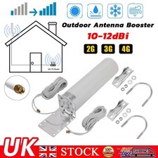 High Gain WiFi 3G 4G LTE Antenna Outdoor Signal Booster Aerial Dual SMA Male NEW