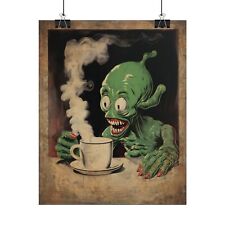ALIEN SCI-FI CAFE Wall Art