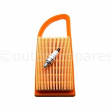 Air Filter & Spark Plug Service Kit Compatible With Stihl BR500 BR550 & BR600