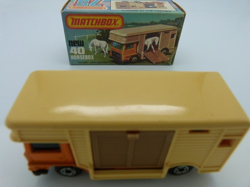 Matchbox superfast horsebox - matchbox, 40