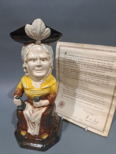 Vintage wood sons toby jug - sons,