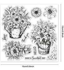 Clear Stamps Flowers