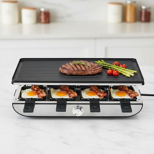 Bbq raclette grill person - raclette,