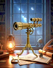 Vintage Brass Astronomical