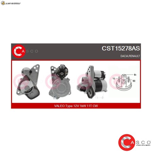 Starter cst15278as for - starter,