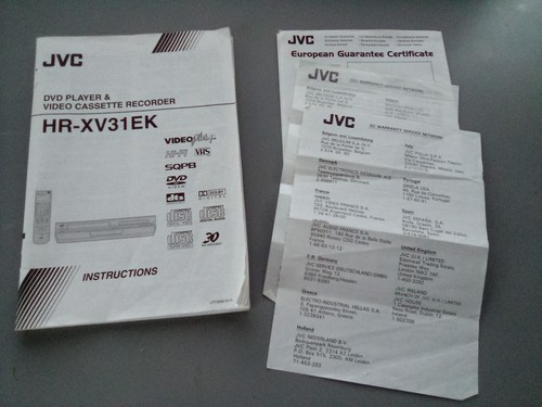 Jvc xv31ek dvd - jvc,