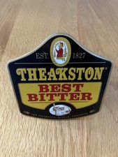 THEAKSTON BEST BITTER METAL PUMP CLIP USED FREE POSTAGE.