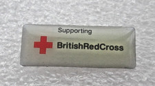 Supporting British Red Cross  Pin Badge