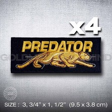 PREDATOR Patch Iron on Sew on