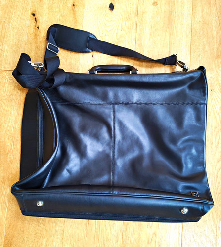 Tripp black leather suit - black,