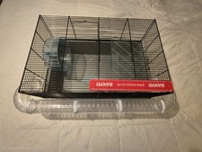 Large Rodent Cage. Includes built-in Ladder and ledge. 56cm x 37cm x 28cm.