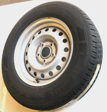 Caravan Spare Wheel Silver