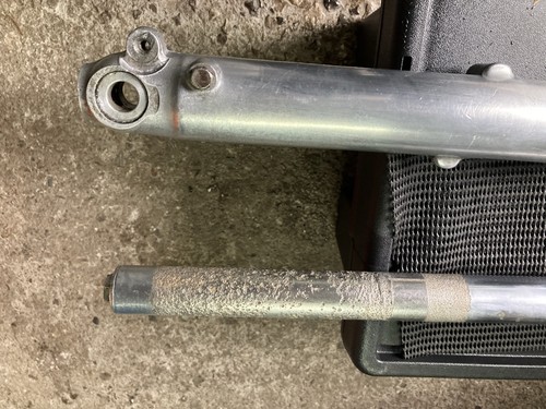 Honda cb200 175 - front, forks