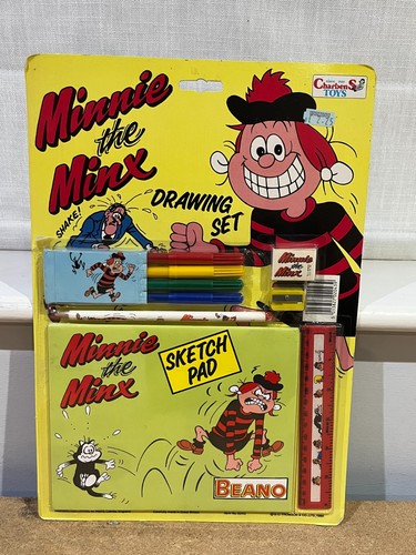1988 minnie the minx drawing - minx,