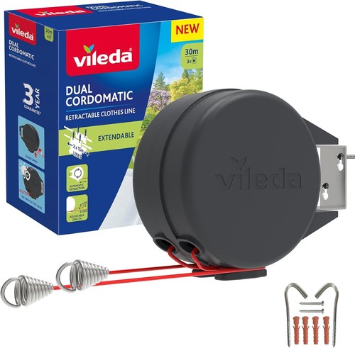 Vileda dual cordomatic 30m - dual,