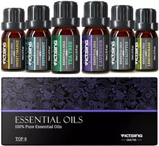 6x 10ml Essential Oils Set