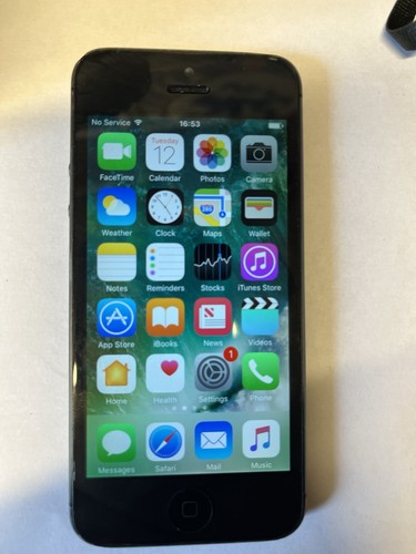 Apple iphone black - black, &