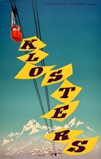 Klosters switzerland 1952 - klosters,