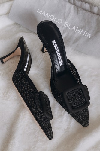 Manolo blahnik maysalabi lace - manolo,